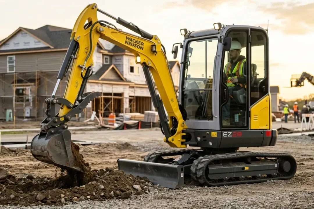 Wacker EZ28 mini bager